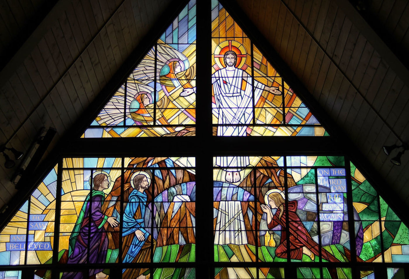Cathedral's new stained glass windows will filter light through
