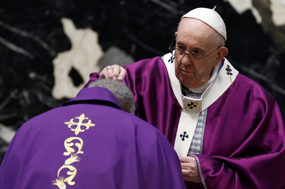 Pope Francis on Ash Wednesday Lent is a journey from slavery to