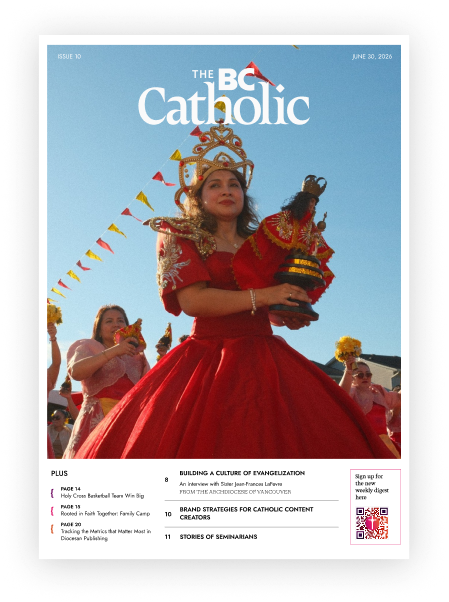 The BC Catholic cover